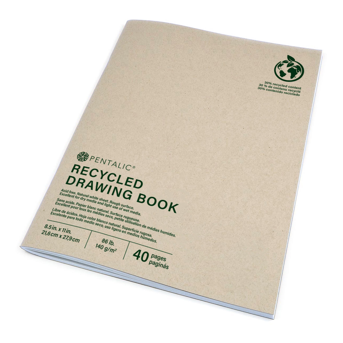 Recycled Drawing Book – Pentalic